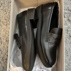 Womens Black Loafers
